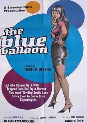 Голубой воздушный шар